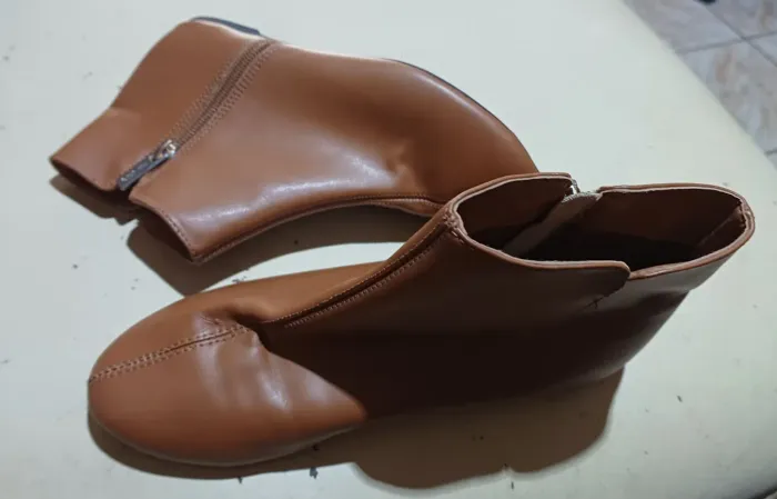 Bota Feminina Via Uno Cano Curto Baixo Bico Fino 34