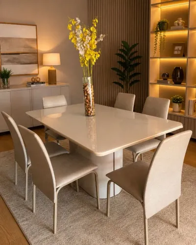 Mesa de Jantar- 6 Cadeiras