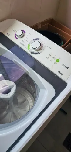 Máquina de Lavar Consul 12Kg Branca - Dosagem Econômica e Ciclo Edredom - CWH12BB