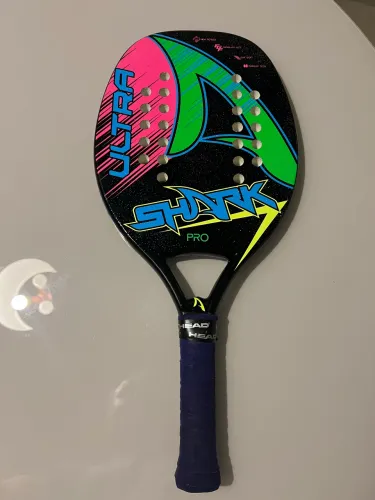 Raquete de Beach tênis Shark Ultra + raqueteira Mormai