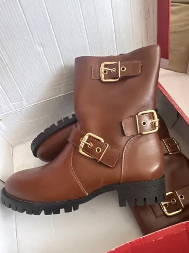 Bota Feminina Marrom Morena Rosa