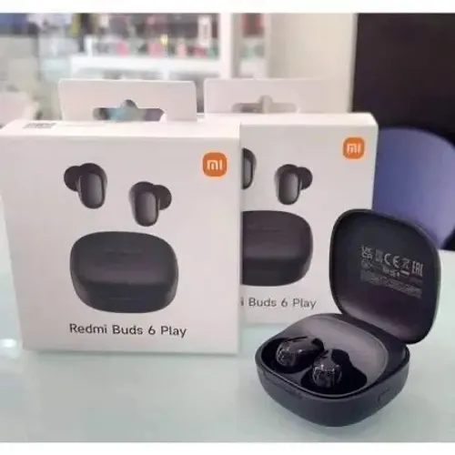 Fone de ouvido Sem Fio RedmiBuds 6 Play Ipx4 Preto