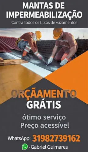 Faço um timo serviço de impermeabilização