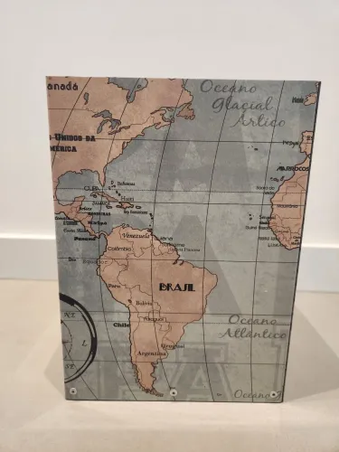 Caixa Vintage, Organizadora, Decorativa ou Lixeira