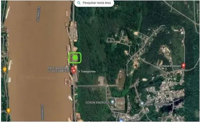 Terreno à venda por R$ 30.000.000 - frente para o Rio Madeira - Porto Velho/RO