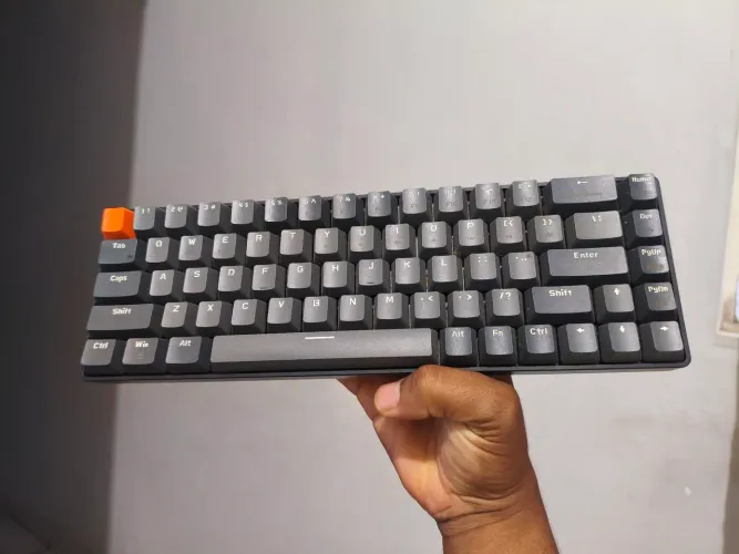 Teclado mecânico ziyoulang k68