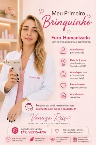 Furo Humanizado | Meu Primeiro Brinquinho 