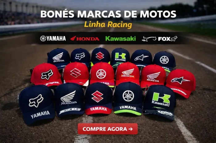 Boné moto GP 