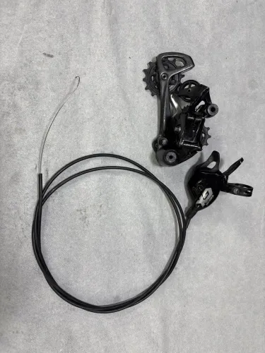 Câmbio Sram XX1 + Alavanca GX 12V