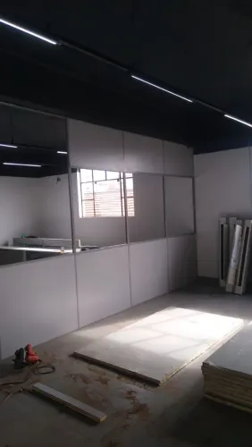 Divisória eucatex e drywall para qualquer ambiente 