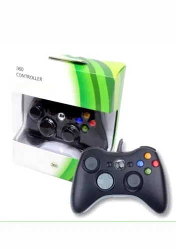 Controle Xbox 360 pc usb com fio