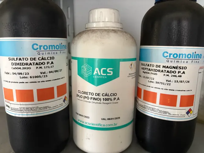 Kit tratamento de água para cerveja artesanal