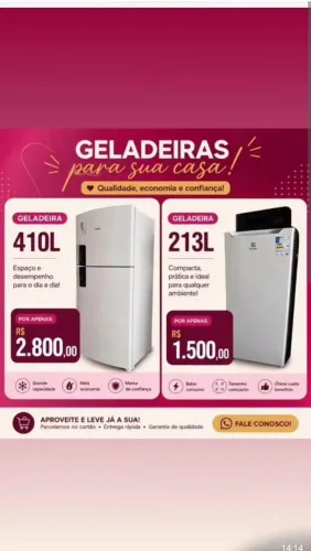 Vitrines E geladeiras