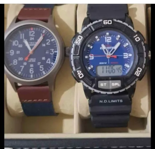 Relógios Timex originais os 2 por 600,00