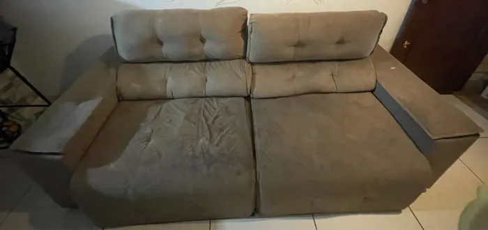 Sofá retrátil 4 lugares