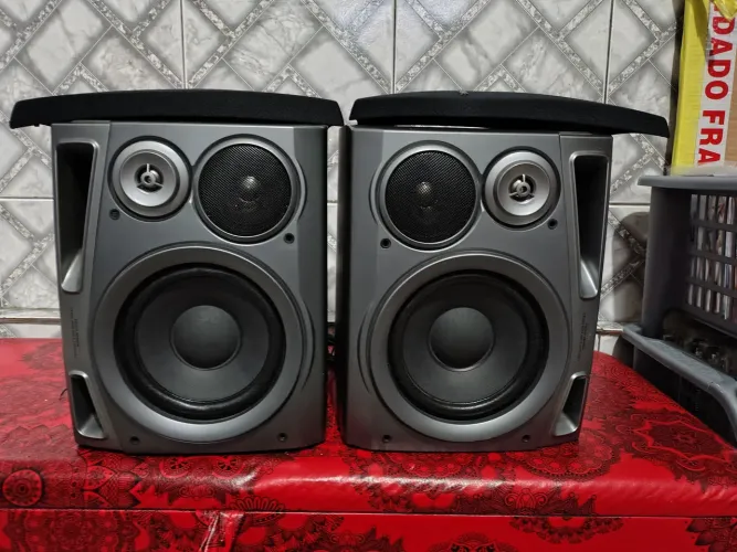 Caixas Aiwa 3 vias Ns-94yl lindas