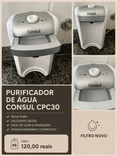 PURIFICADOR DE ÁGUA CONSUL CPC30