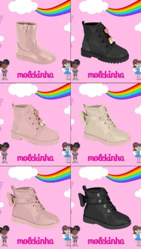 Bota galocha infantil MOLECA