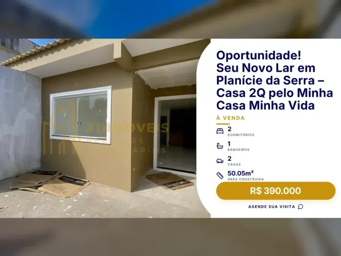 Seu novo lar espera por você em Planície da Serra! Não perca essa chance.