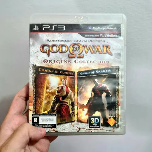 Jogo ps3 god of war origins collection