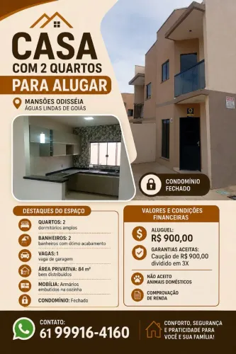 CASA PARA ALUGAR