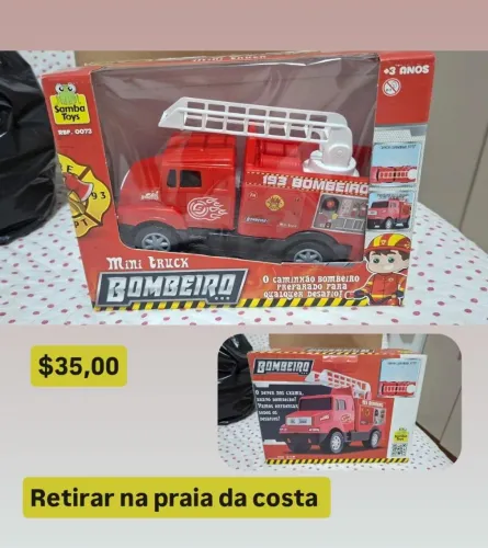 Carrinho de bombeiro