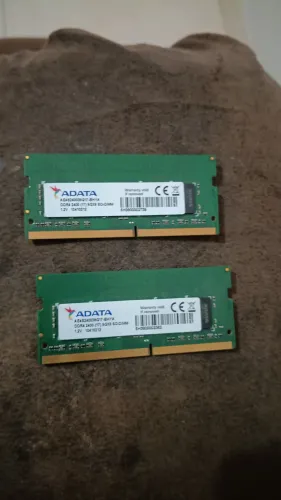 Memória RAM Notebook 16GB DDR4 2400MHz 2×8GB ADATA Dual Channel