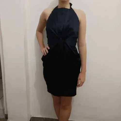 Vestido de seda Animale