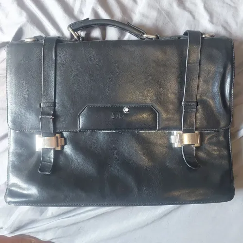 PASTA EXECUTIVA MONTBLANC: ELEGÂNCIA VINTAGE PARA COLECIONADORES E RESTAURO