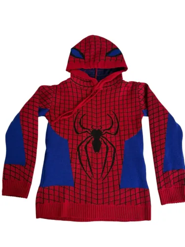 IMPERDÍVEL! Blusa Homem-Aranha Infantil NOVA com Capuz | Tam G (8 anos)