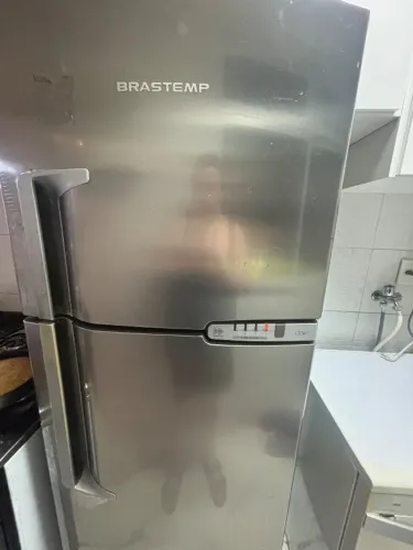Geladeira brastemp inox