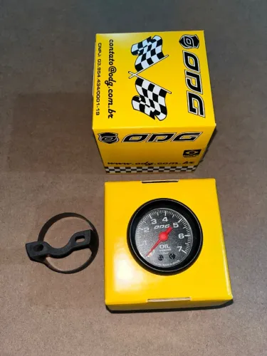 Manômetro pressão de óleo ODG - 7kg