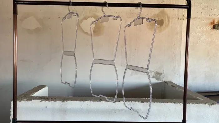 Cabides para loja de plástico