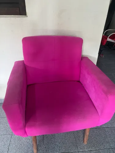 Poltrona rosa
