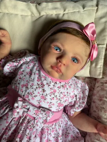 Boneca Bebê Reborn Realista  + KIT maternidade - Bebê de 3 meses - Pronta entrega
