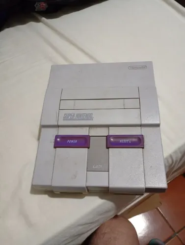 Super Nintendo funcionando ( leia a descrição)
