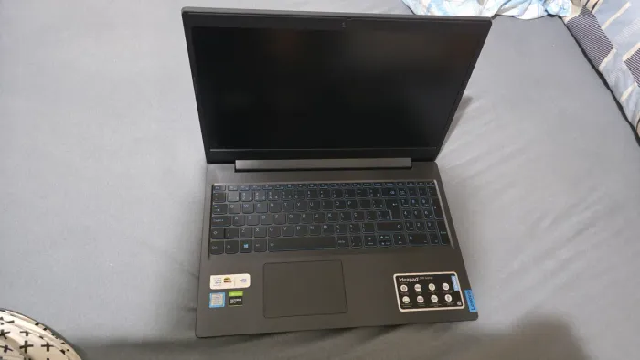 NoteBook Lenovo i7 9750H+ 16GB ddr4 + M.2 120GB + HD 1TB com GTX 1050 3GB<br>
