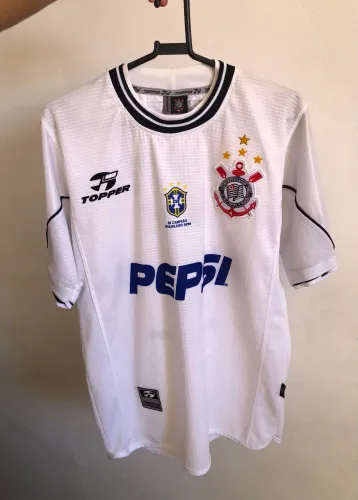 camisa topper corinthians paulista 2000 oficial