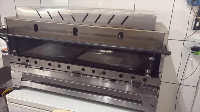 Forno para Pizza Grill Giratório Itajobi