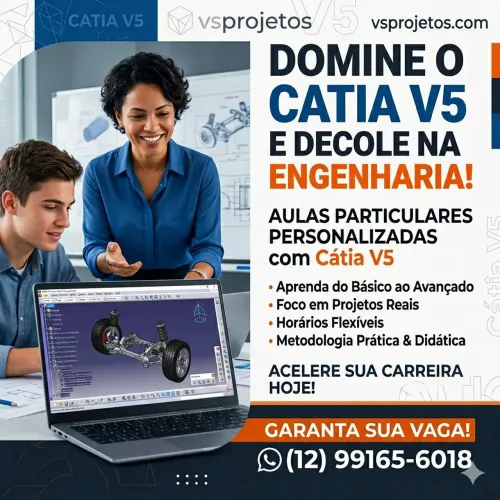 Aula particular de Cátia V5