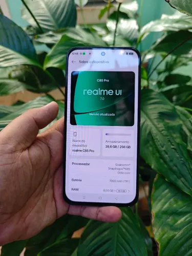 Realme C85 Pro - 8+16RAM + 256gb -  5G NFC - Prova Dagua