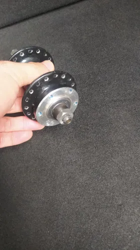 Catraca shimano, corrente e cubo 