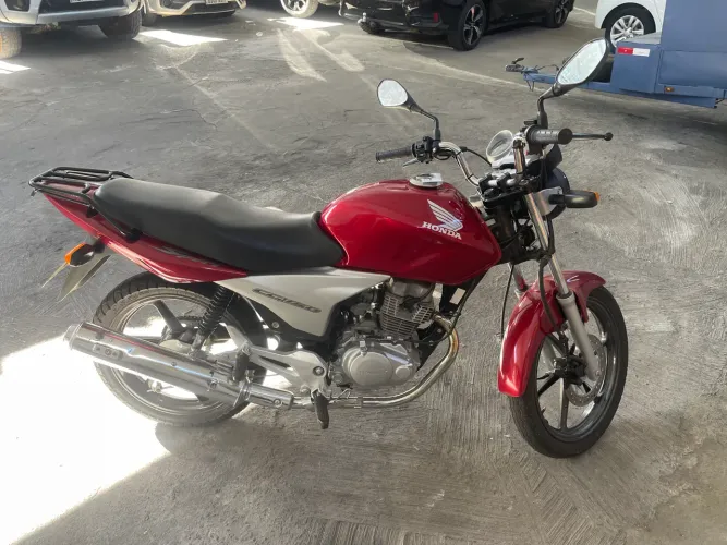 HONDA TITAN 150 SPORT 2008 Pintura nova