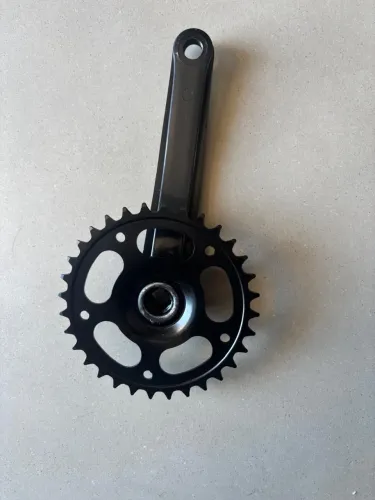 Kit pedivela preto para bicicleta / bike