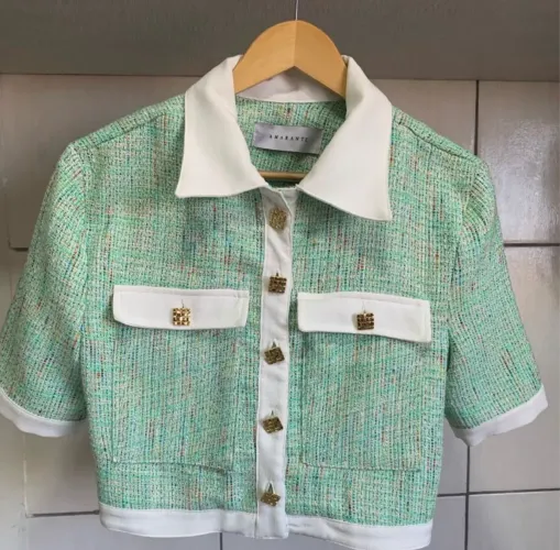 Jaqueta/casaqueto de tweed Amarante do Brasil