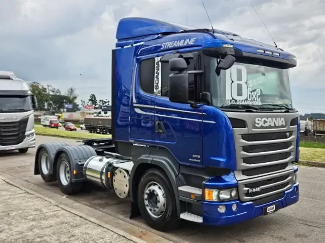 Scania R440 6x2 Streamline Ano 2018 Automático Com Retarder - REPASSE