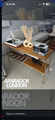 Aparador novo, moderno meses de uso com nota
