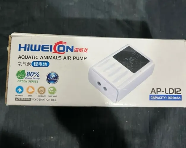 Compressor de oxigênio para aquários