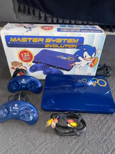 Master system evolution 132 jogos 