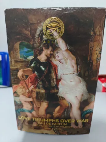 Argos Love Triumphs Over War Edp - Frasco 100ml (Restando Aprox. 45-50ml)